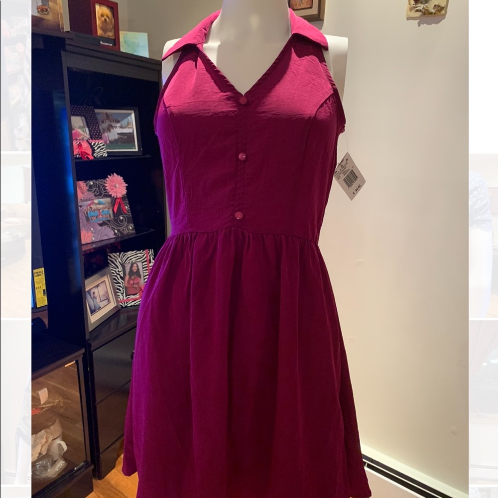 Fuchsia dress